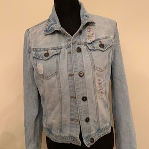 Fits like medium denim jacket